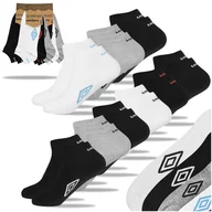 Skarpetki męskie - Umbro Skarpety Męskie Stopki Trainer Bawełniane SK297 9 par 43/46 - miniaturka - grafika 1