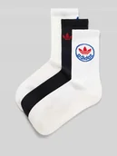 Skarpetki męskie - Skarpety z nadrukiem z logo w zestawie 3 szt. - miniaturka - grafika 1