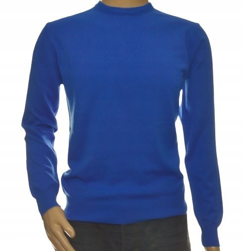 Sweter męski z kaszmiru i wełny merynosów L