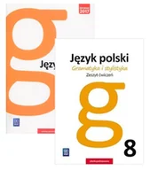 Podręczniki dla szkół podstawowych - Gramatyka i stylistyka. Podręcznik i zeszyt ćwiczeń do języka polskiego dla klasy 8 szkoły podstawowej - Zofia Czarniecka-Rodzik - podręcznik - miniaturka - grafika 1