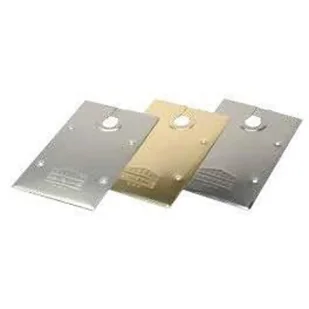 Standardowa osłona 309x180 mm SEVAX stal nierdzewna szczotkowana - WA759303 - Pozostałe akcesoria sieciowe - miniaturka - grafika 1