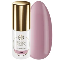 Lakiery hybrydowe - Boska Nails Lakier Hybrydowy do paznokci 485 Vera NUDlove Lawendowy róż 6ml - miniaturka - grafika 1