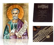 Ikony i obrazy sakralne - Ikona religijna Święty Józef - miniaturka - grafika 1