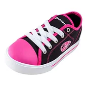 Sneakersy damskie - Heelys Klasyczne sneakersy dziewczęce, czarny - Czarny Black White Hot Pink Black White Hot Pink Black White Hot Pink - 33 EU - miniaturka - grafika 1