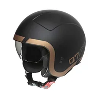 Kaski motocyklowe - PREMIER HELMET ROCKER LN 19 BM, matowy czarny/złoty, S - miniaturka - grafika 1