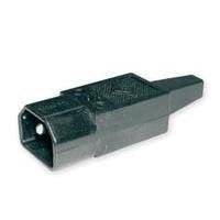 Kabel zasilający MicroConnect C14 black plug 10A 250 V PEC14