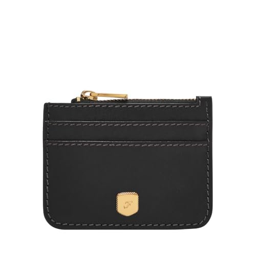 Fossil Lennox damskie etui na karty na akcesoria podróżne, czarne, czarny, S