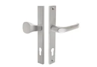 Klamki - Pochwyt-klamka drzwiowa FAM 15446 92/240/32 chrom matowy prawa (2 śruby) - miniaturka - grafika 1