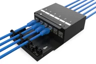 Pozostałe akcesoria sieciowe - Digitus Skrzynka punktu konsolidacji, 6-portowe moduły Keystone z inteligentnym menedżerem kabli - miniaturka - grafika 1