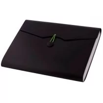 D.rect Teczka A4 12 przegródek czarna - Artykuły biurowe - miniaturka - grafika 1