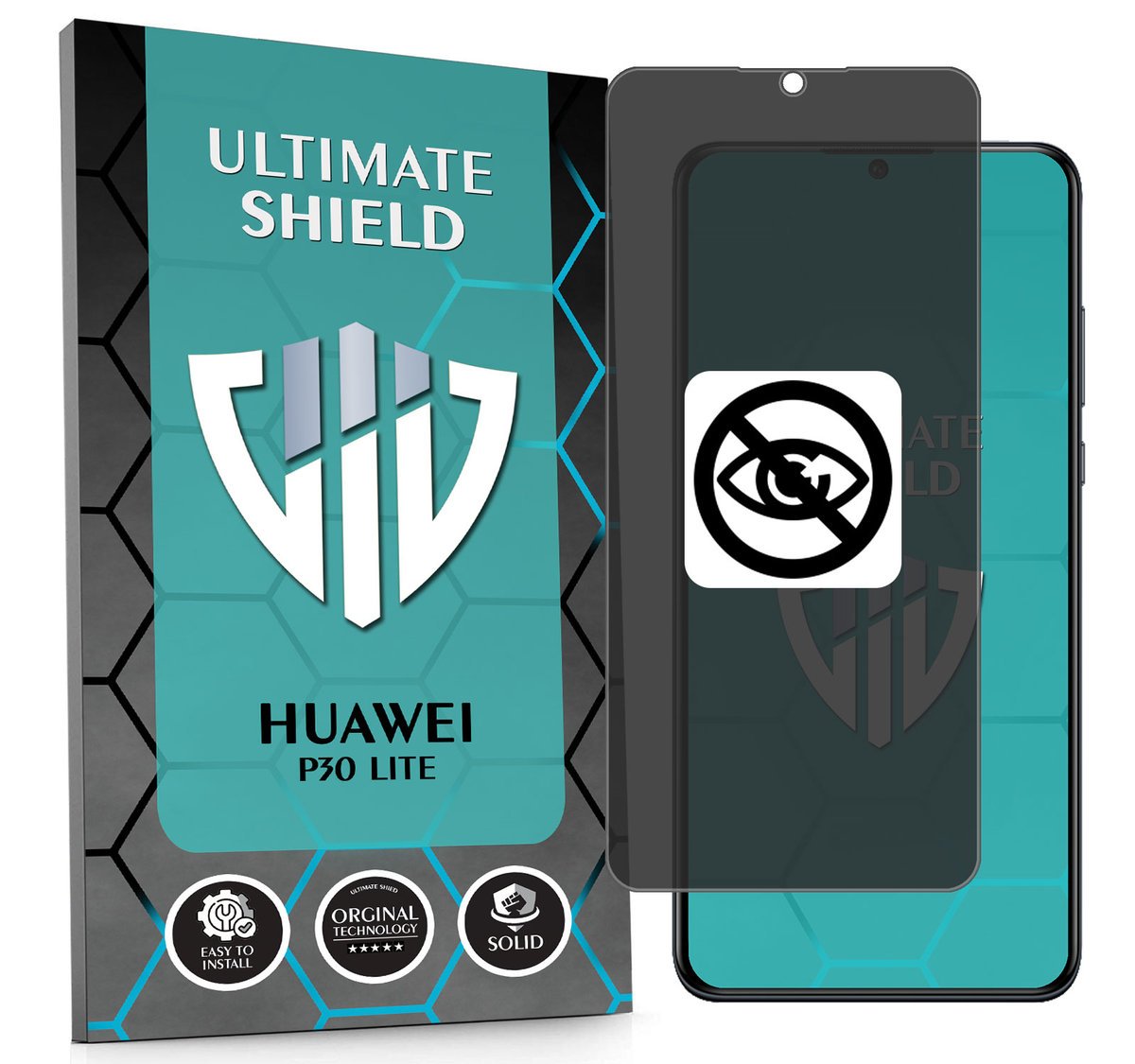 NAJLEPSZA FOLIA 5D ANTYSZPIEGOWSKA DO HUAWEI P30 LITE HYDROŻELOWA MATOWA