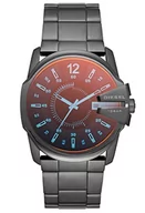 Etui na dokumenty i karty - Diesel Master Chief męski zegarek z trzema rękami, rozmiar etui 44 mm, zegarek ze stali nierdzewnej, Szary (ciemny), DZ1965 - miniaturka - grafika 1