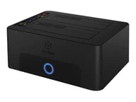 Pozostałe akcesoria sieciowe - ICYBOX IB-1232CL-U3 2Bay Docking / Clone Station for 2.5inch and 3.5inch HDD Sata USB 3.2 Gen 1 - miniaturka - grafika 1