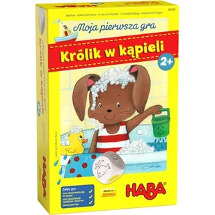 HABA Moje pierwsze gry - Królik w kąpieli (PL) - Gry planszowe - miniaturka - grafika 1