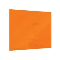 Tablice i flipcharty - Tablica szklana magnetyczna Pumpkin Pie 45x45cm - bezramowa tablica szklana, szkło hartowane na magnesy neodymowe - miniaturka - grafika 1