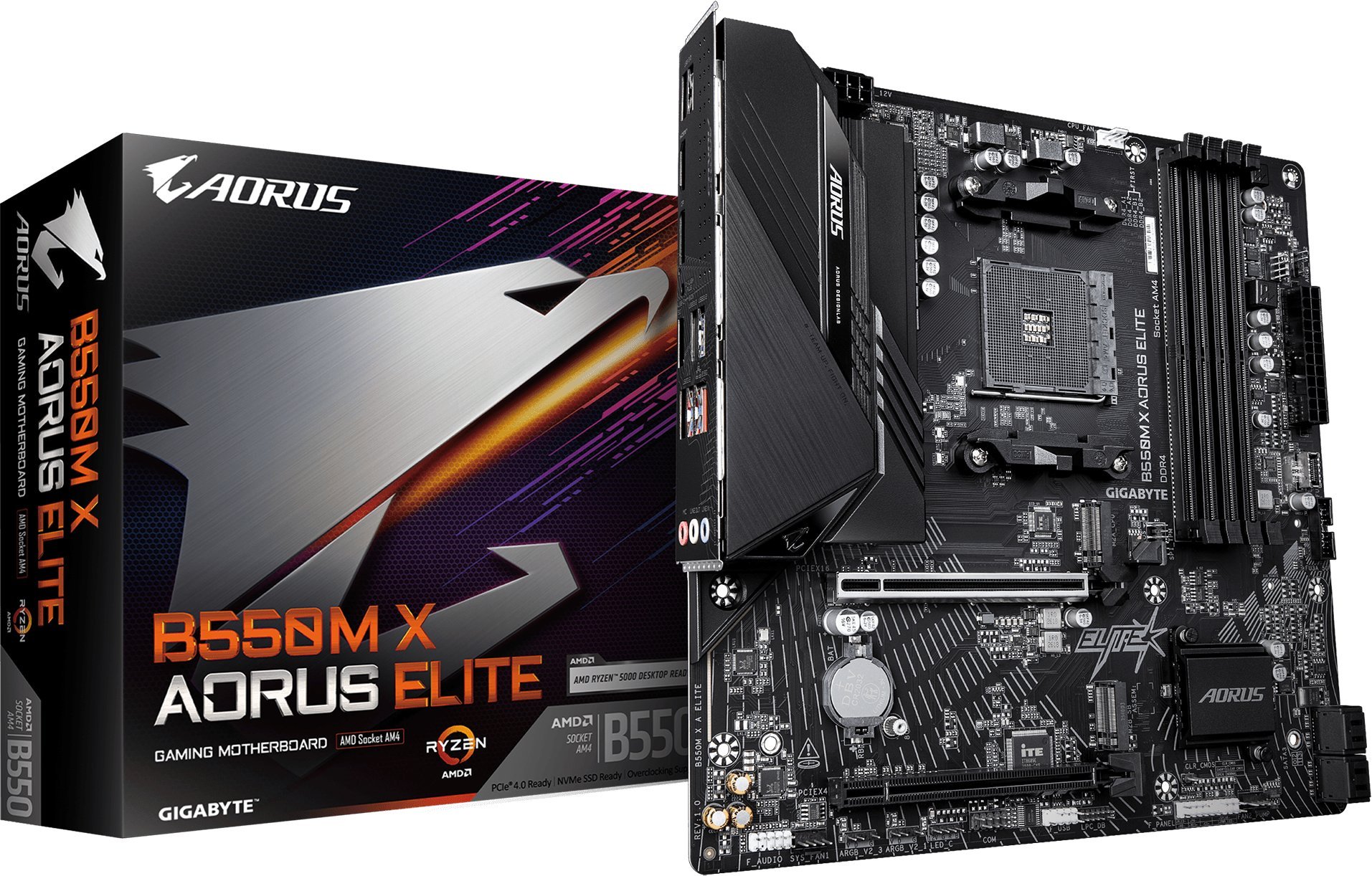 Gigabyte B550M X AORUS ELITE AM4 mATX B550M X A ELITE