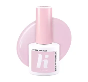 Hi Hybrid Lakier hybrydowy 5ml 229 Tender Pink Hi Hybrid - Lakiery hybrydowe - miniaturka - grafika 2