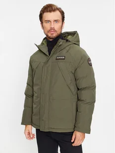 Napapijri Kurtka zimowa Epoch NP0A4HIA Zielony Regular Fit - Kurtki męskie - miniaturka - grafika 1