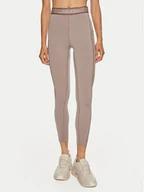 Legginsy - Calvin Klein Performance Legginsy 00GWF4L608 Beżowy Slim Fit - miniaturka - grafika 1