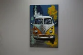 Obrazy i zdjęcia - Obraz 3D Metal Art Dekoracja Bus B 7726 - miniaturka - grafika 1