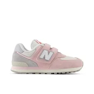 Trampki męskie - NEW BALANCE 574 Trampki męskie, 34,5 EU, Różowa skorupa tekstylna inna, 34.5 EU - miniaturka - grafika 1