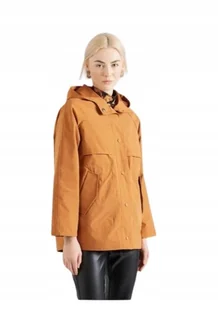 Only Kurtka Z Kapturem Brązowa Parka Damska Na Zatrzaski L J2A - Kurtki damskie Only Kurtka Z Kapturem Brązowa Parka Damska Na Zatrzaski L J2A - Kurtki damskie - miniaturka - grafika 1