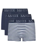 Majtki męskie - HOM Komplet 2 par bokserek Christofer 402999 Granatowy - miniaturka - grafika 1