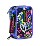 Piórniki - PIÓRNIK POTRÓJNY Z WYPOSAŻENIEM CITY LOVE MITAMA - miniaturka - grafika 1