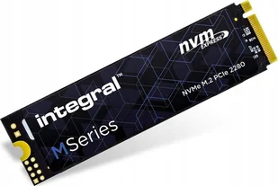 Integral M Series 128GB M.2 2280 PCI-E x4 NVMe INSSD128GM280NM1 - Dyski SSD - miniaturka - grafika 1