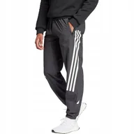 Dresy męskie - Spodnie męskie adidas Future Icons 3S Woven czarne IN3318 S - miniaturka - grafika 1
