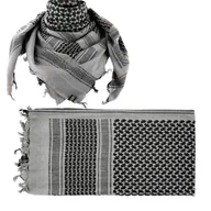 Odzież taktyczna i umundurowanie - Chusta M-Tac Arafatka chusta ochronna Grey/Black (40908011) - miniaturka - grafika 1