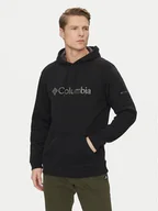Bluzy męskie - Columbia Bluza Csc Basic Logo II EM2179 Czarny Regular Fit - miniaturka - grafika 1