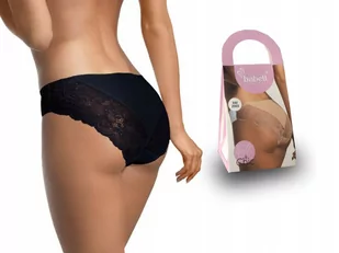 Figi Damskie Babell 2003 Bawełna, Czarny, M - Bielizna nocna - miniaturka - grafika 1