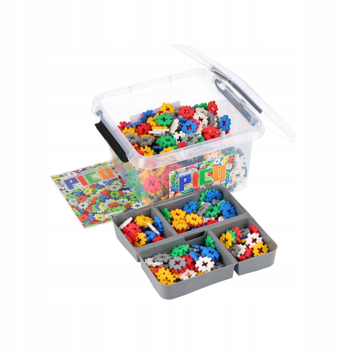 KLOCKI KONSTRUKCYJNE PICO WAFLE 600 el. ELEMENTÓW