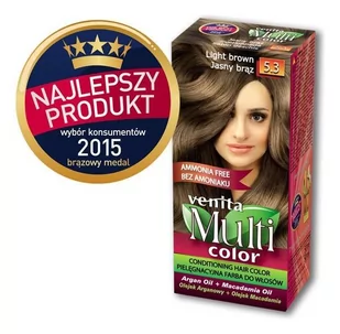 Venita Multi Color, farba do włosów, 5.3 Jasny Brąz - Farby do włosów i szampony koloryzujące - miniaturka - grafika 1