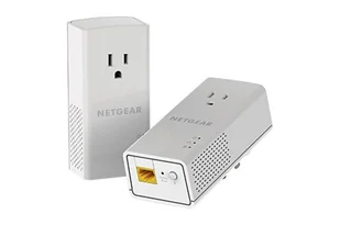 Netgear plp1000  100PES Pack 2 adapterami CPL 1000 Mbps PLP1000-100FRS - Zasilacze do urządzeń sieciowych - miniaturka - grafika 2