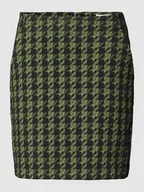 Spódnice - Spódnica mini ze wzorem w pepitkę model ‘Marthea’ - miniaturka - grafika 1