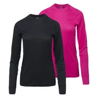 Koszulki sportowe damskie - Damska Bluzka termoaktywna CRAFT CORE 2-PACK BASELAYER TOPS W 1911945-999738 – Czarny - miniaturka - grafika 1