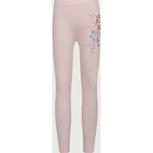 Spodnie i spodenki dla dziewczynek - Guess Legginsy Slim Fit - miniaturka - grafika 1