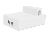 Telefony stacjonarne - Gniazdo telefoniczne GTU-2 uniwersalne podwójne - miniaturka - grafika 1