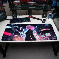 Podkładki pod mysz - Podkładka Tilt PODKŁADKA POD MYSZKĘ XXL Pink Future 90x40 TILT Duża Wytrzymała Prezent - miniaturka - grafika 1