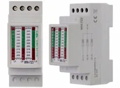 Liczniki energii elektrycznej - Wskaźnik napięcia trójfazowy 3x400V+ N z wyzwalaniem wskazania WN-723S - miniaturka - grafika 1