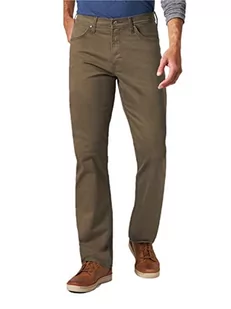 Wrangler Authentics Męskie spodnie o prostym kroju z diagonalu, Ostrop, 33W / 30L - Spodenki męskie - miniaturka - grafika 1