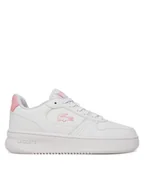 Buty dla dziewczynek - Lacoste Sneakersy 7-48SUJ0003 Biały - miniaturka - grafika 1