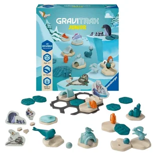 Ravensburger Gravitrax Junior Zestaw Uzupełniający Lodowy Świat 3+ - Zabawki kreatywne - miniaturka - grafika 1