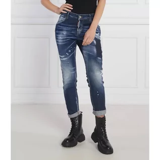 Spodnie damskie - Dsquared2 Jeansy Cool Girl | Regular Fit - grafika 1