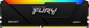 Pamięć Kingston Fury Beast RGB, DDR4, 8 GB, 2666MHz, CL16 KF426C16BB2A/8 - Pamięci RAM - miniaturka - grafika 1