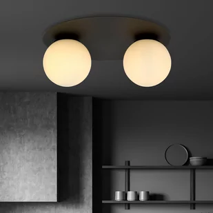 Emibig Solar lampa sufitowa 2-punktowa czarna/biała 1127/2 1127/2 - Lampy sufitowe - miniaturka - grafika 4