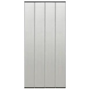 VidaXL Lumarko Moskitiera na drzwi, 4-panelowa, czarna, 120x240 cm! 148711 VidaXL - Moskitiery - miniaturka - grafika 9