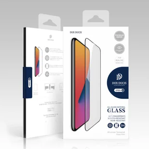 Dux Ducis 9D Tempered Glass wytrzymałe szkło hartowane 9H na cały ekran z ramką Realme Narzo 50A czarny (case friendly) - Szkła hartowane na telefon - miniaturka - grafika 5